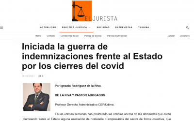 Iniciada la guerra de indemnizaciones frente al Estado por los cierres del Covid