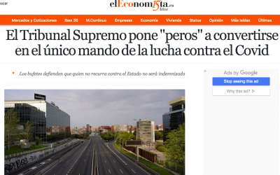 El Tribunal Supremo pone «peros» a convertirse en el único mando de la lucha contra el Covid