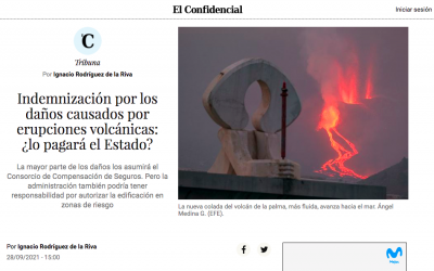 Indemnización por los daños causados por erupciones volcánicas: ¿lo pagará el Estado?